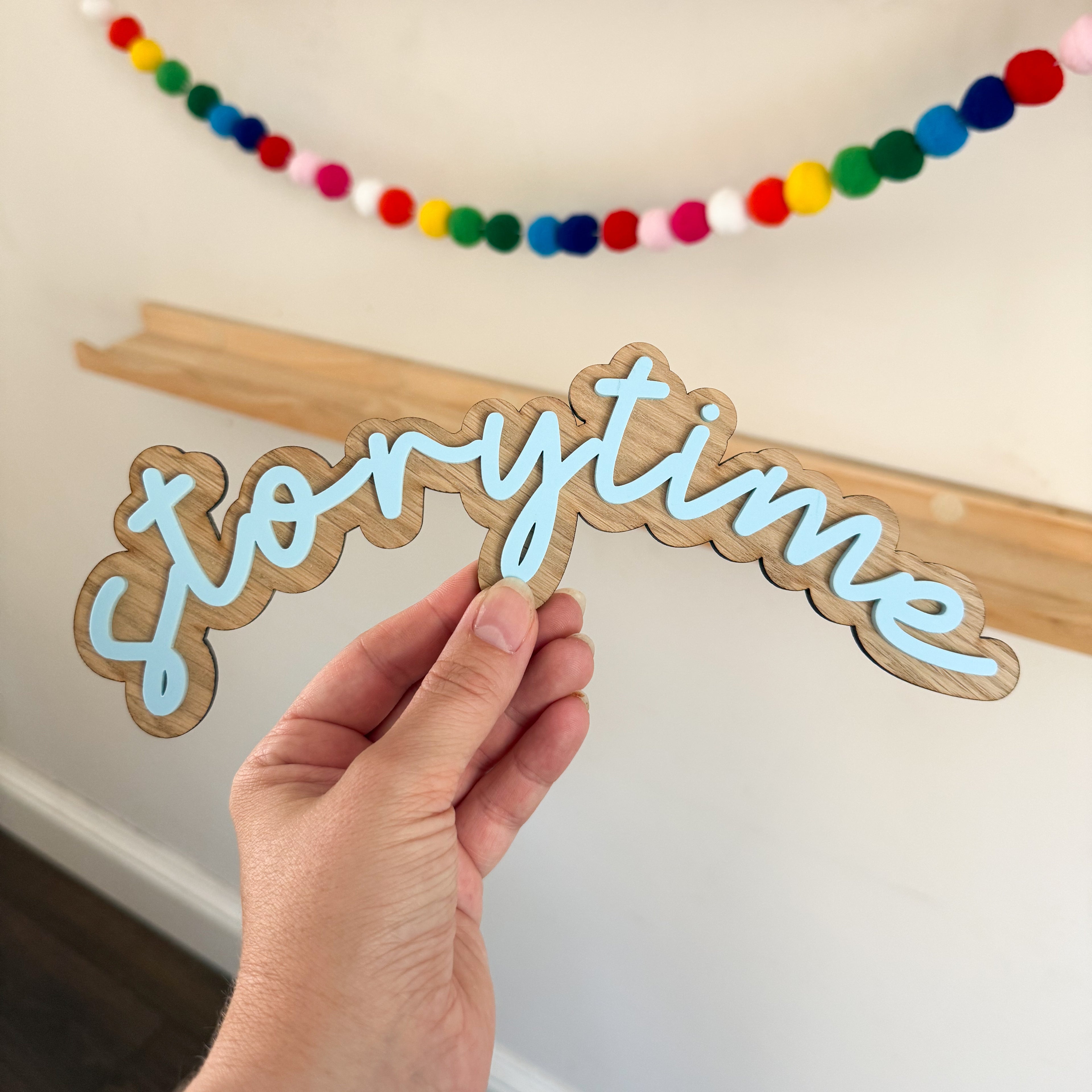 Storytime Sign for children’s book corner (Sample Sale) (Copy)