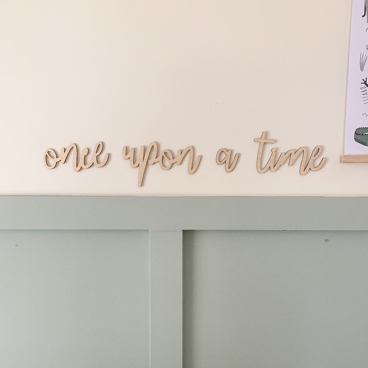 Once Upon a Time Wall Decor | Cosy Little Nest