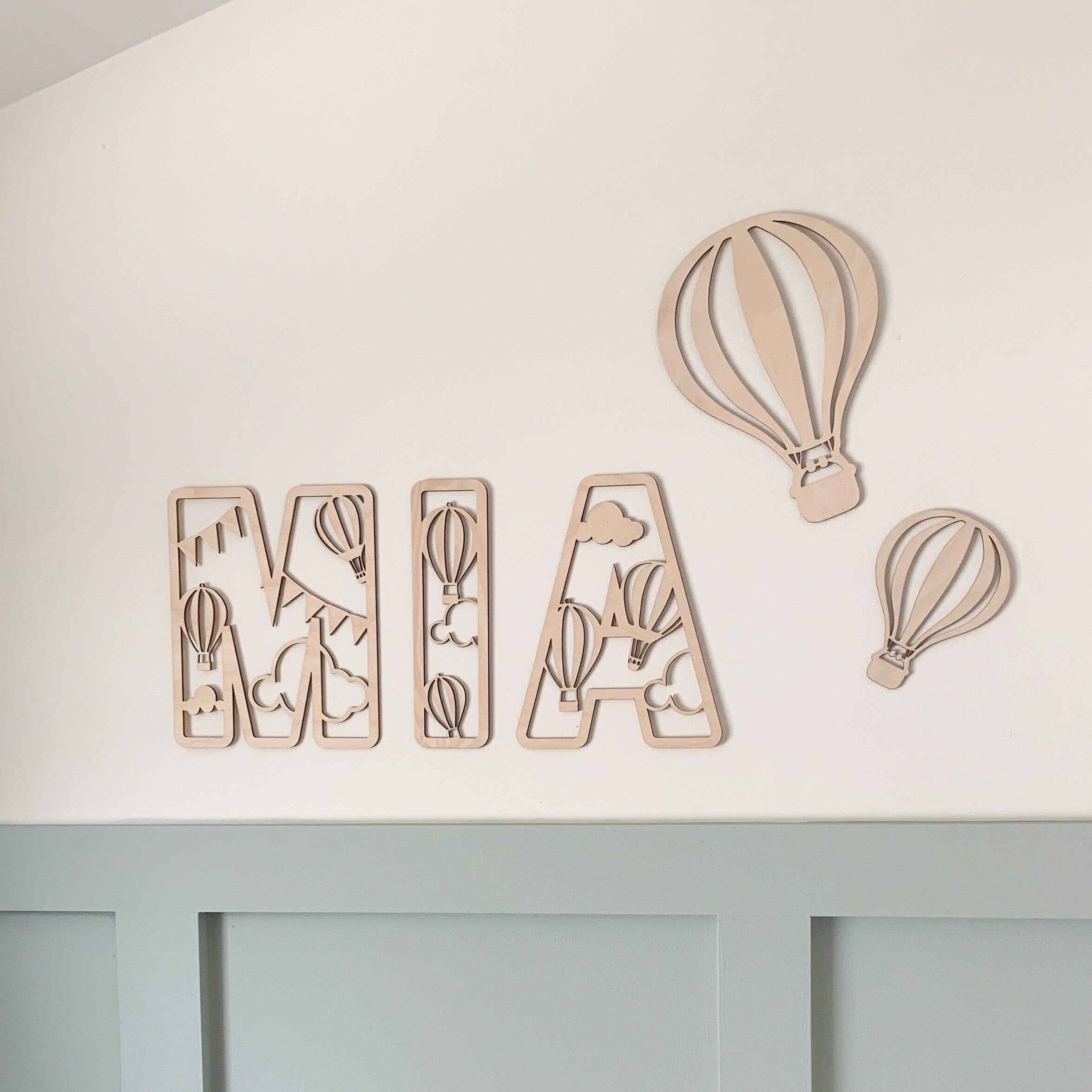 Hot Air Balloon Wall Decals | Cosy Little Nest