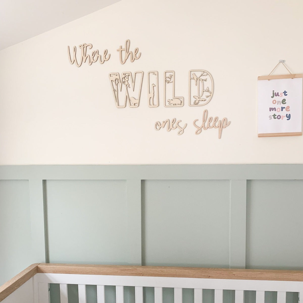 Where the Wild Ones Sleep Wall Decor| Cosy Little Nest