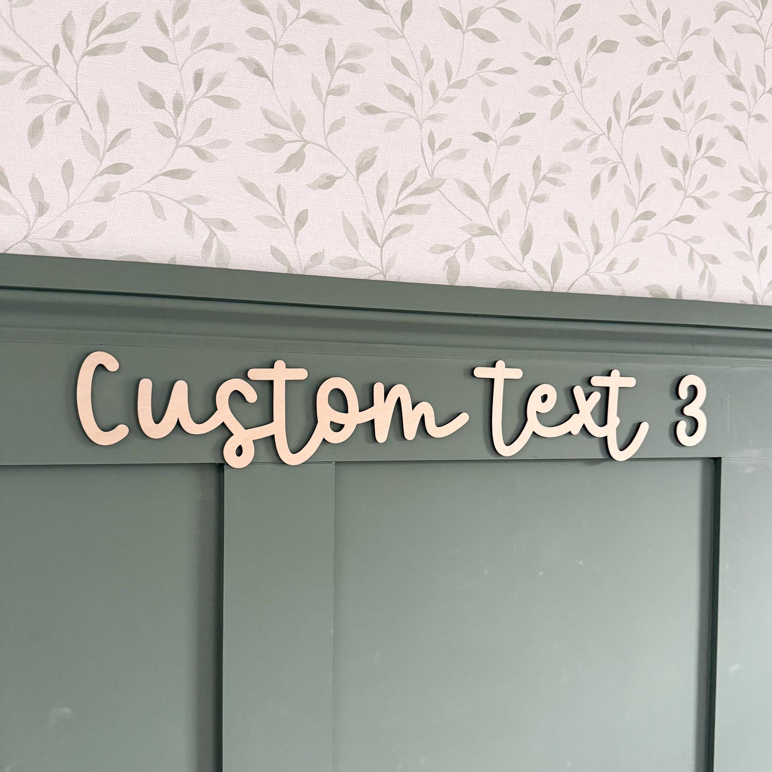 Custom Wooden Quote Sign: Personalized Wall Art