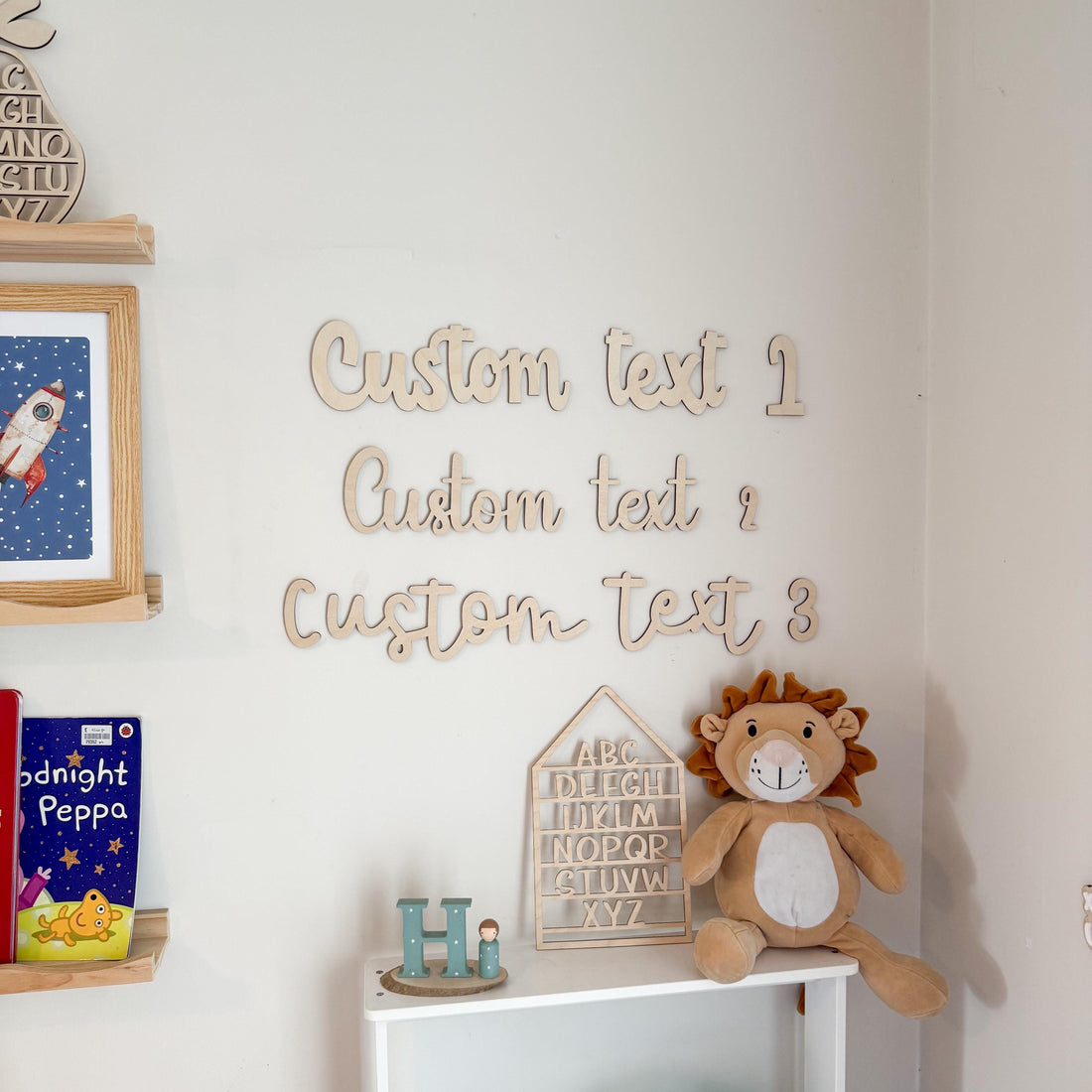 Custom Wooden Quote Sign: Personalized Wall Art