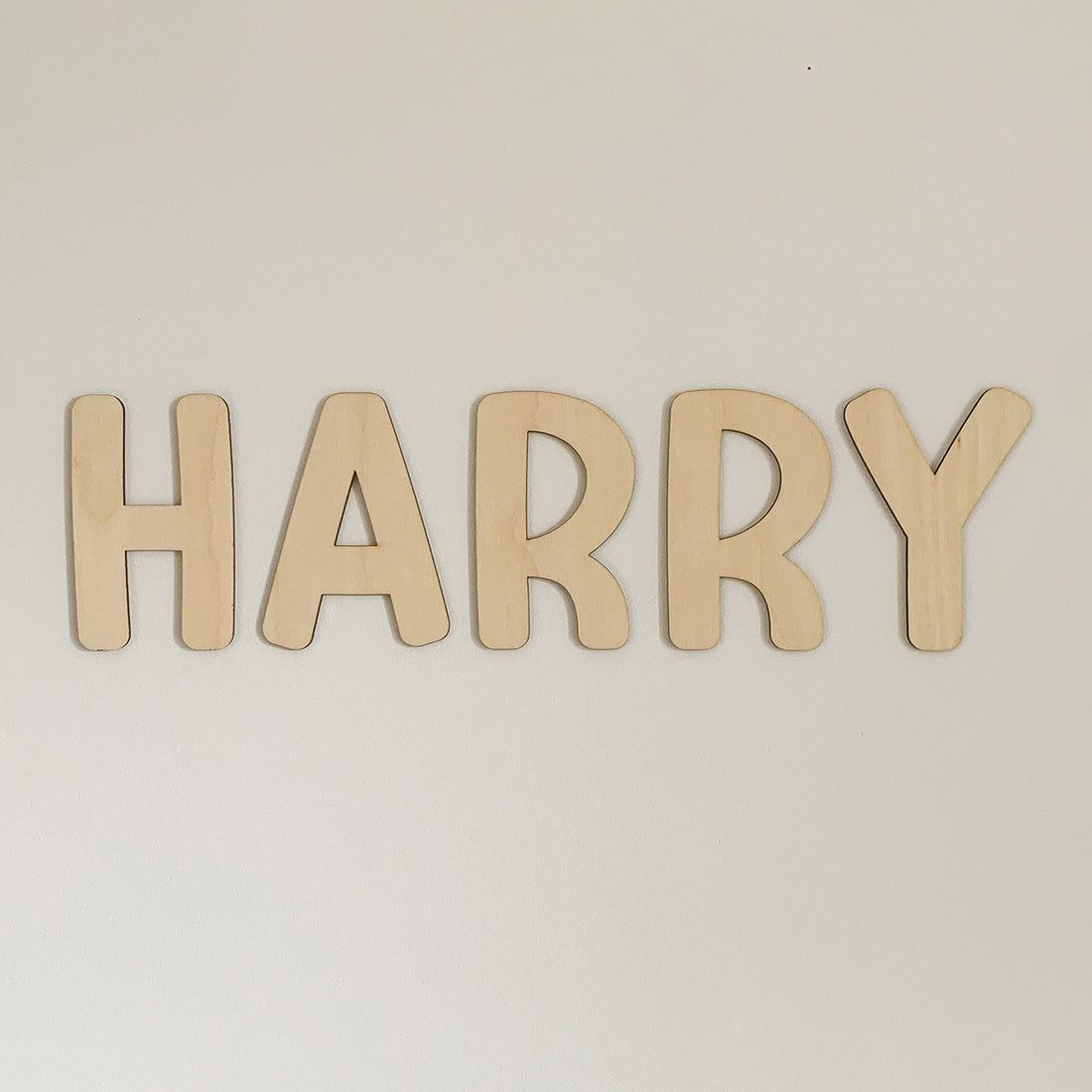 Custom Block Wooden Name Sign | Cosy Little Nest