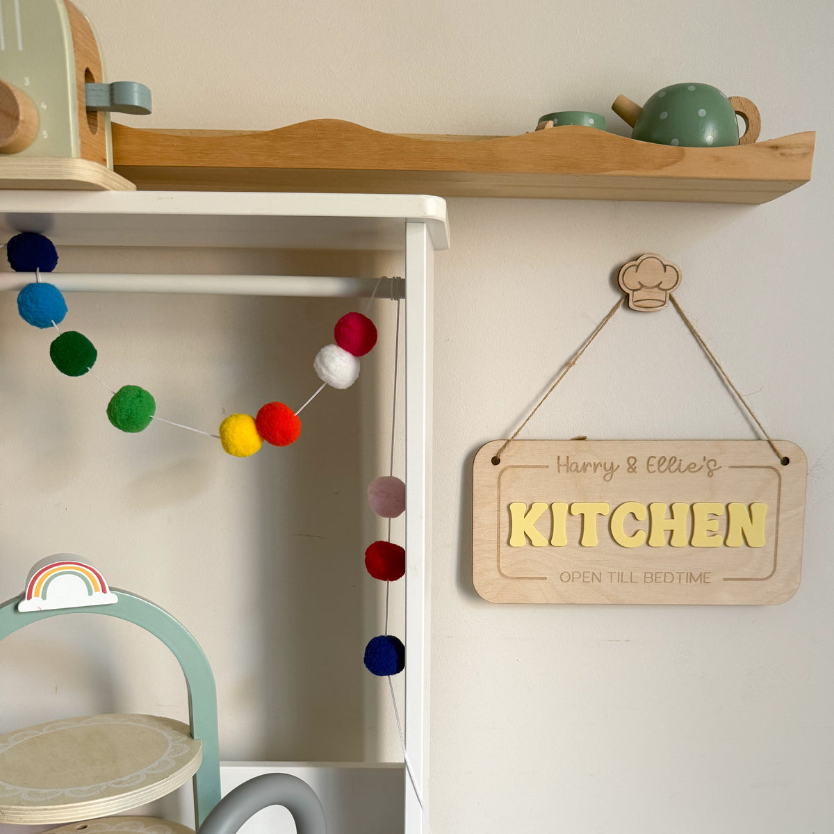 Personalised Hanging Kitchen Sign