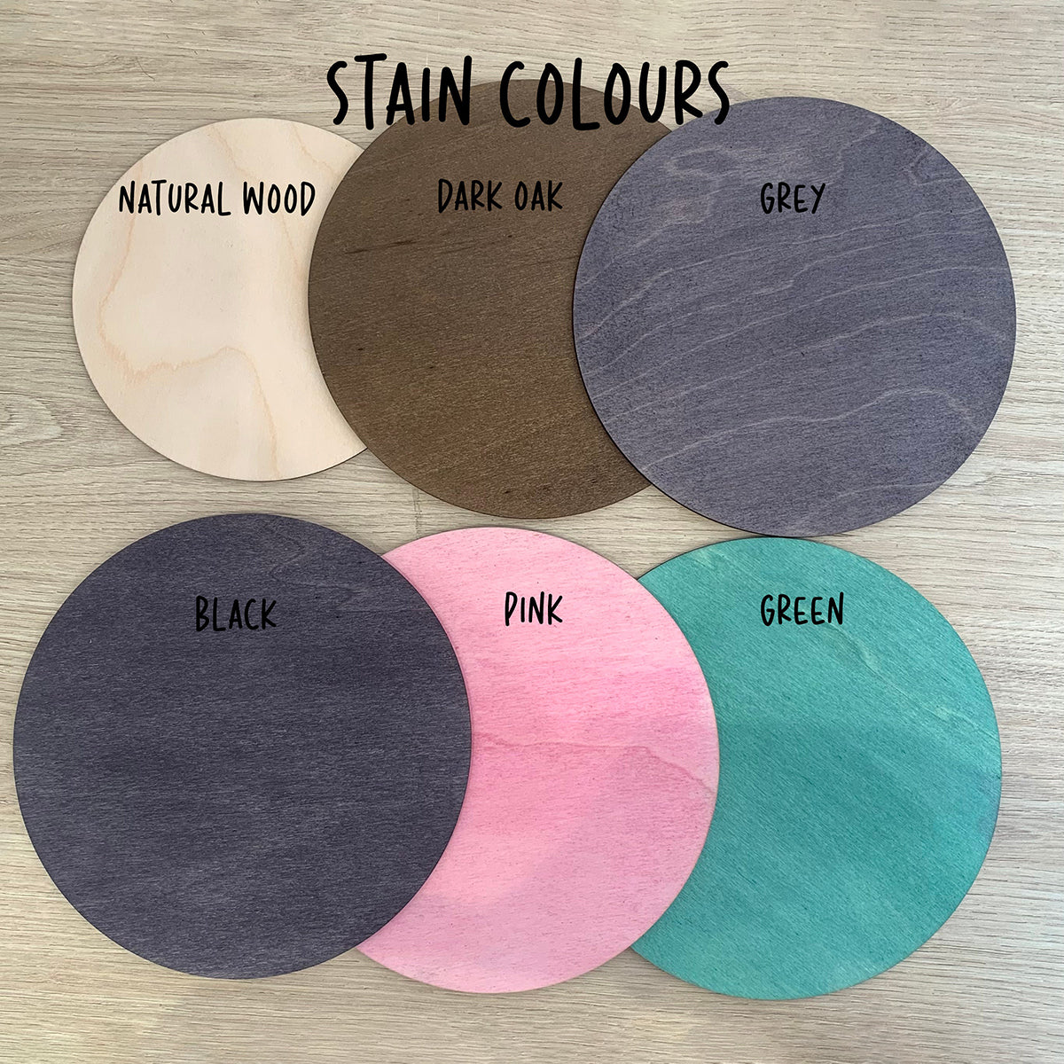 Stain Colours | Cosy Little Nest