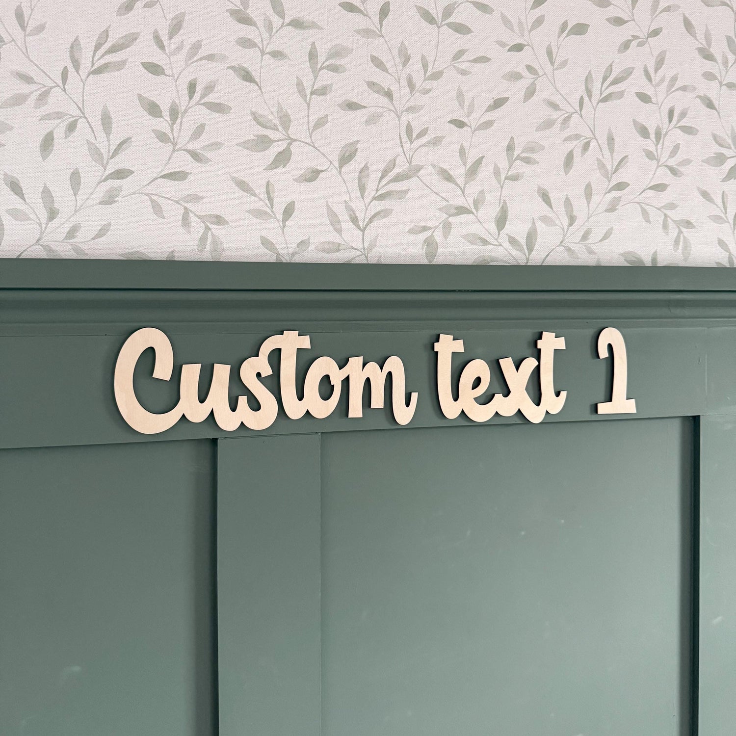 Custom Wooden Quote Sign: Personalized Wall Art
