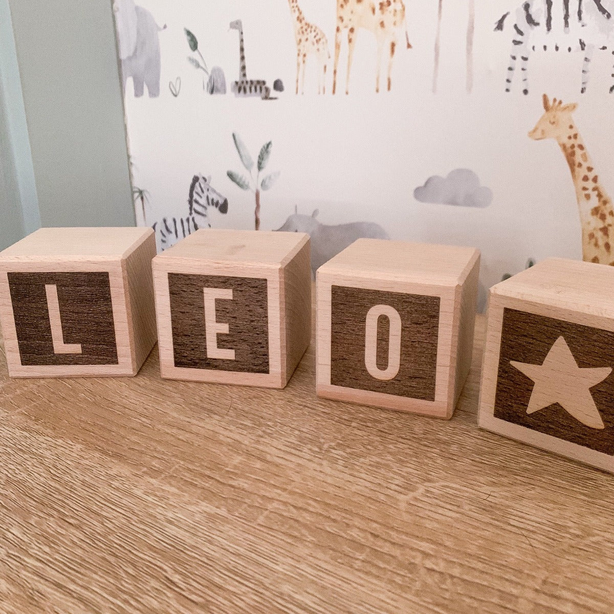 Personalised Baby Name Blocks Set | Cosy Little Nest