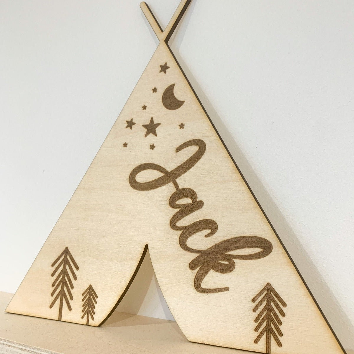  Teepee Name Sign| Cosy Little Nest