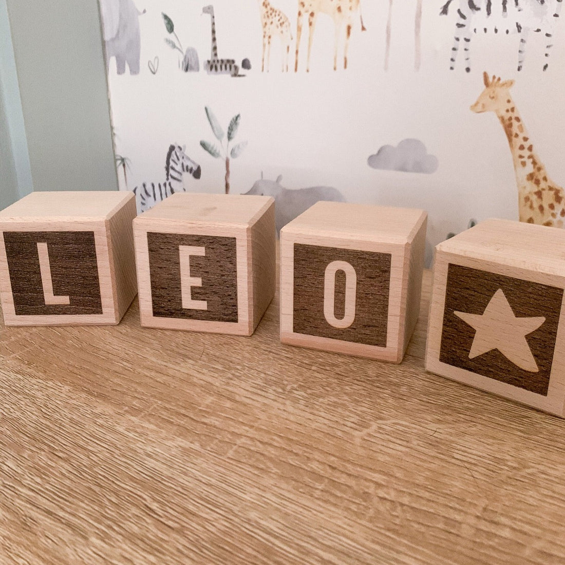 Personalised Baby Name Blocks Set