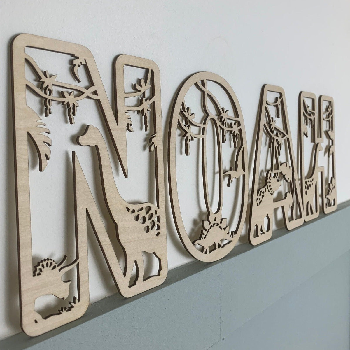 Dinosaur Name Sign | Cosy Little Nest