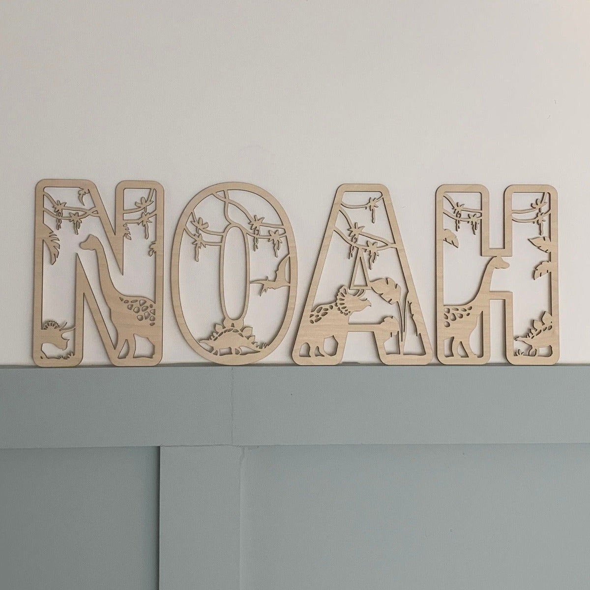 Dinosaur Name Sign | Cosy Little Nest