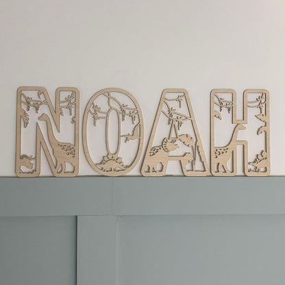 Dinosaur Name Sign | Cosy Little Nest