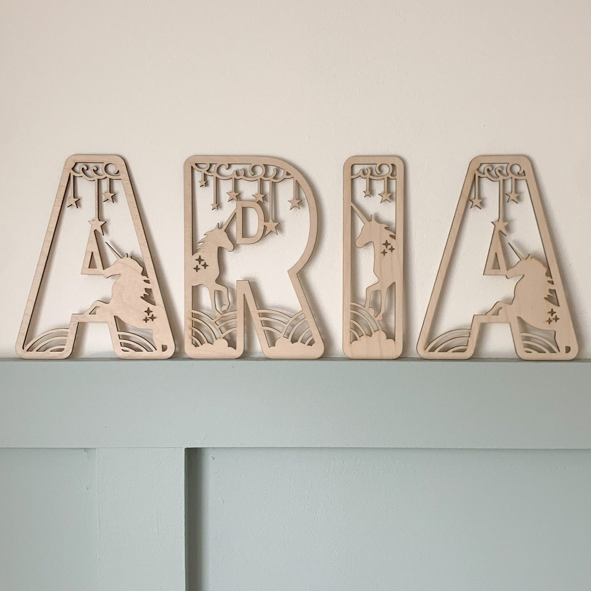 Unicorn Name Sign | Cosy Little Nest