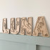 Ocean Layered Wooden Name Sign | Cosy Little Nest