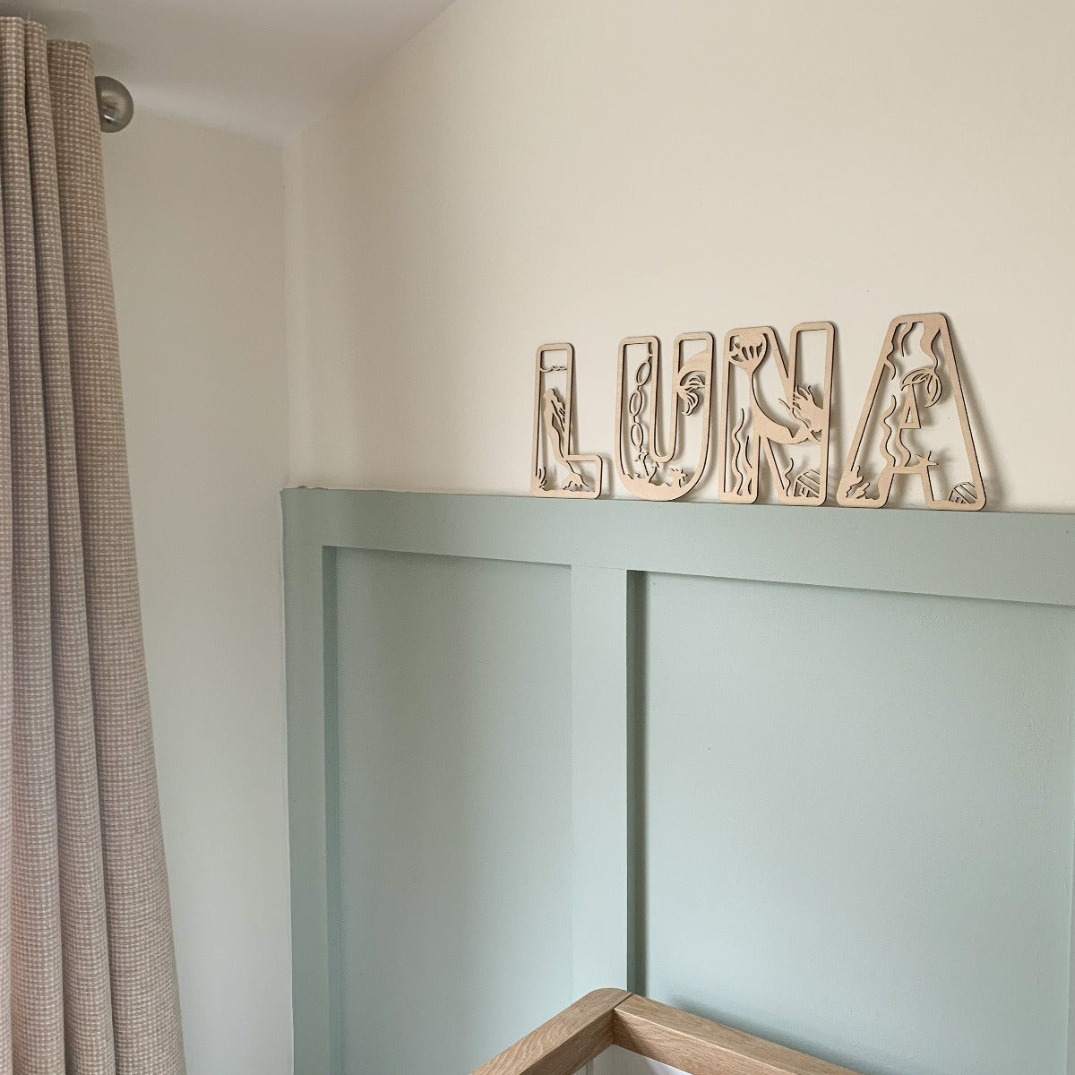 Mermaid Name Sign | Cosy Little Nest