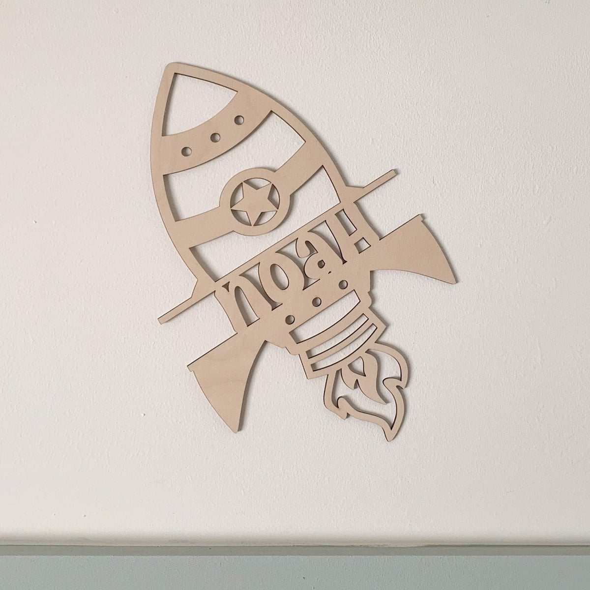 Rocket Name Sign | Cosy Little Nest