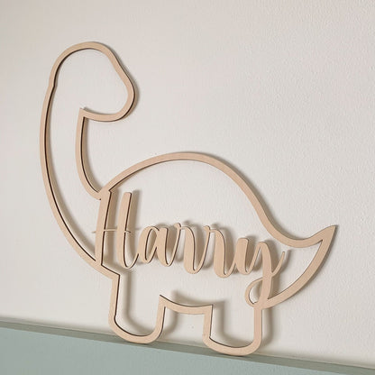 Dinosaur Name Cutout | Cosy Little Nest