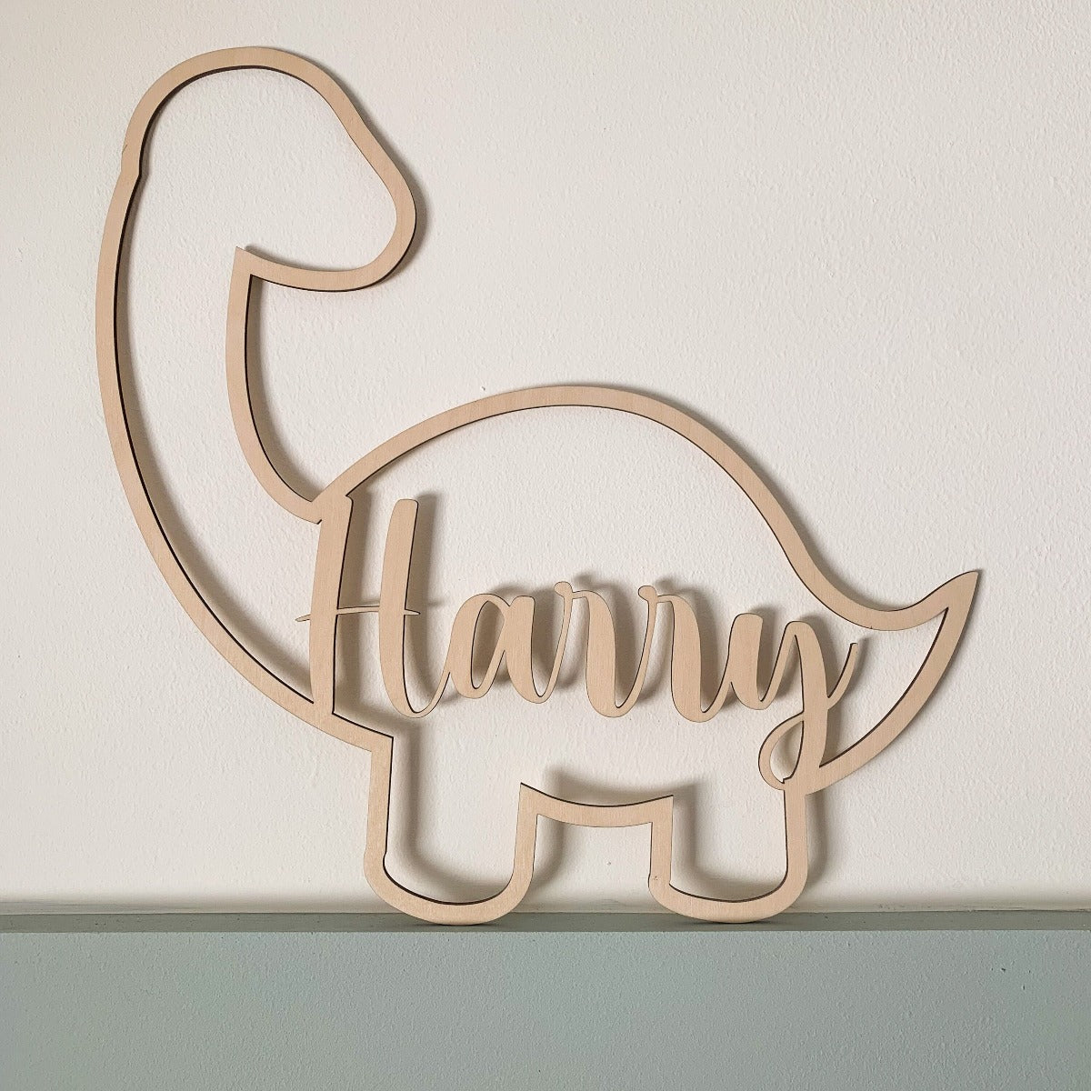 Dinosaur Name Cutout | Cosy Little Nest