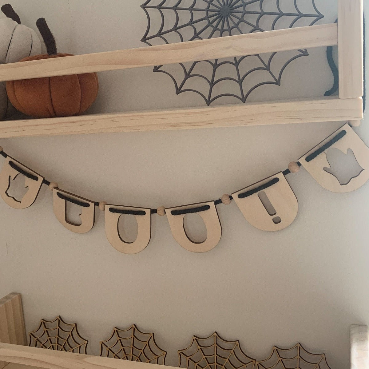 Halloween Wooden Bunting