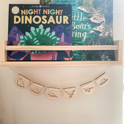 Dinosaur Wooden Bunting | Cosy Little Nest