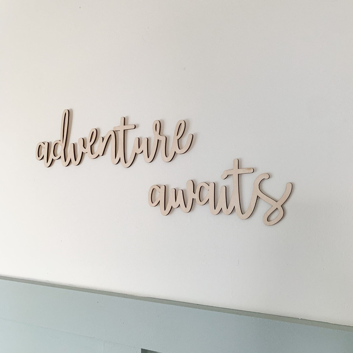 Adventure Awaits Wooden Wall Decor | Cosy Little Nest