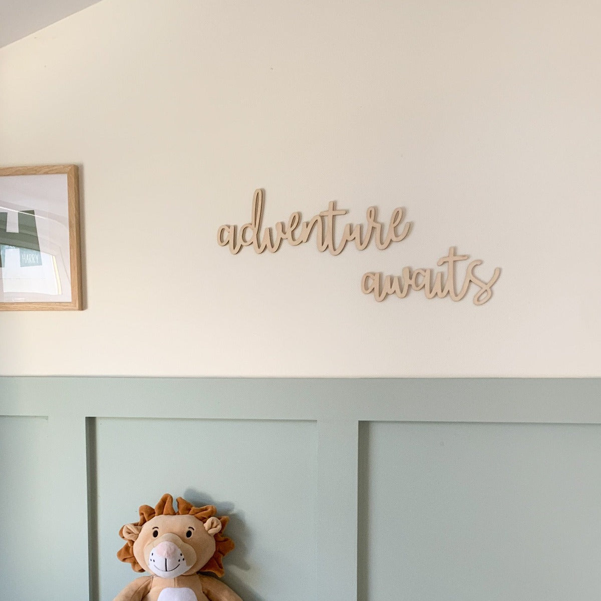 Adventure Awaits Wooden Wall Decor | Cosy Little Nest