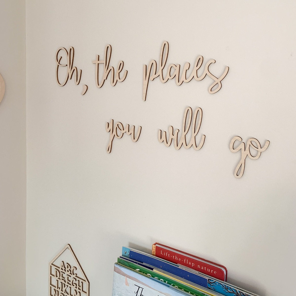 Oh The Places You Will Go Wall Decor | Cosy Little Nest