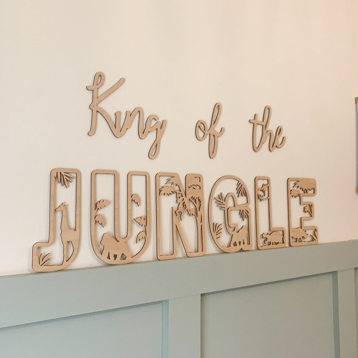 King of the Jungle Wall Decor | Cosy Little Nest