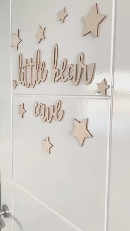 Little Bear Cave Wall Decor | Cosy Little Nest